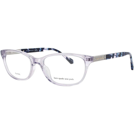 Kate Spade Women's Eyeglasses - Cat Eye Shape Lilac Acetate Full Rim Frame | HAZEN 789 ,