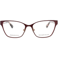 Kate Spade Women's Eyeglasses - Cat Eye Rose Gold Metal Full Rim Frame | IVIE 0AW ,