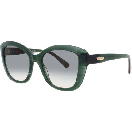 Longchamp Women's Sunglasses - Butterfly Shape Green Horn Acetate Frame | LO714S 307 ,