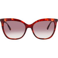 Longchamp Women's Sunglasses - Butterfly Shape Red Havana Acetate Frame | LO729S 640 ,
