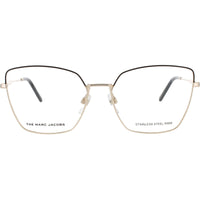 Marc Jacobs Women's Eyeglasses - Cat Eye Shape Gold/Black Metal Frame | MARC 561 RHL ,