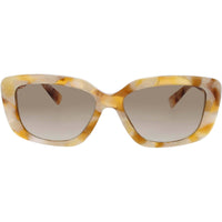 Moschino Women's Sunglasses - Havana/White Acetate Full Rim Frame | MOS168/S C9K/HA ,