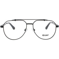 Quay Men's Eyeglasses - Aviator Shape Matte Black Metal Frame | ALL CAPS 2530 MTBLK/RX ,