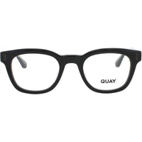 Quay Men's Eyeglasses - Square Black Acetate Full Rim Frame | YOUR HONOR 2524 BLK/RX ,