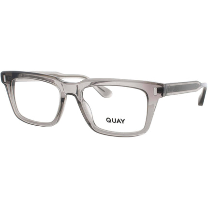Quay Unisex Eyeglasses - Grey Metal/Acetate Full Rim Frame | DEFINITION 2528 GRY/RX ,