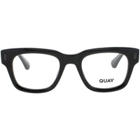 Quay Unisex Eyeglasses - Square Black Metal/Acetate Frame | EXEC 50MM 2712 BLK/RX ,