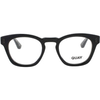 Quay Women's Eyeglasses - Black/Silver Metal/Acetate Frame | BOW TIE 2532 BLK/RX ,