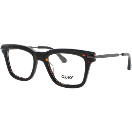 Quay Women's Eyeglasses - Dark Tortoise Full Rim Frame | FIRST DRAFT 2703 DTRT/RX ,