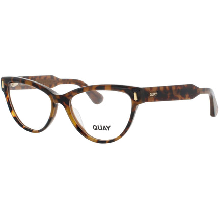 Quay Women's Eyeglasses - Cat Eye Shape Coffee Tortoise Frame | SO SHY 2520 CFTRT/RX ,