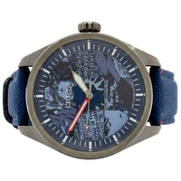 Citizen Men's Eco Drive Watch - Marvel Heroes Blue Cordura Strap | AW2037-04W ,