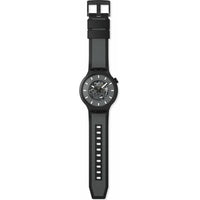 Swatch Men's Watch - Swatch Essentials Past The Horizon Quartz Grey Dial | SB05B113 ,
