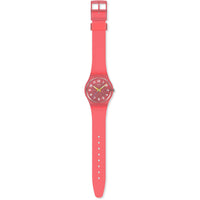 Swatch Unisex Watch - Swatch Essentials Wavelengths of Coral Pink Dial | SO28P114 ,