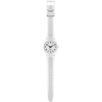 Swatch Women's Watch - New Core Just White Soft Quartz White Dial | SO28W107-S14 ,