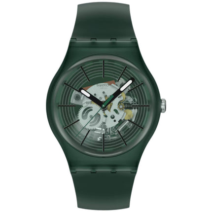 Swatch Unisex Watch - Swatch Essentials Revealed In The Forest Quartz | SO29G111 ,