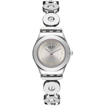 Swatch Women's Watch - Time To Swatch Inspirance Silver Tone Dial Bracelet | YSS317G ,