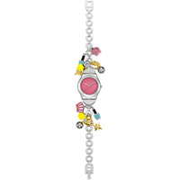 Swatch Women's Watch - Mother's Day The Charm Of Mom Pink Dial Bracelet | YSZ101G ,
