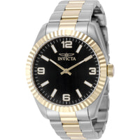 Invicta Men's Watch - Specialty Quartz Black Dial Two Tone Steel Bracelet | 49675 ,