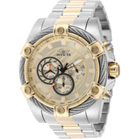 Invicta Men's Watch - Bolt Quartz Chronograph Gold Tone Dial Bracelet | 49747 ,