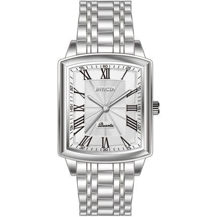 Invicta Men's Watch - Celestial Quartz White Dial Stainless Steel Bracelet | 69143 ,