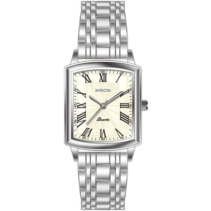 Invicta Women's Watch - Celestial Quartz Beige Dial Stainless Steel Bracelet | 69153 ,