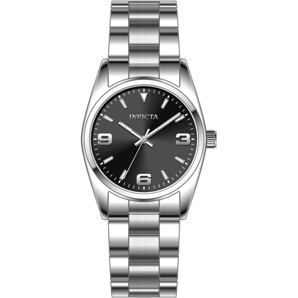 Invicta Men's Watch - Celestial Quartz Black Dial Stainless Steel Bracelet | 69179 ,
