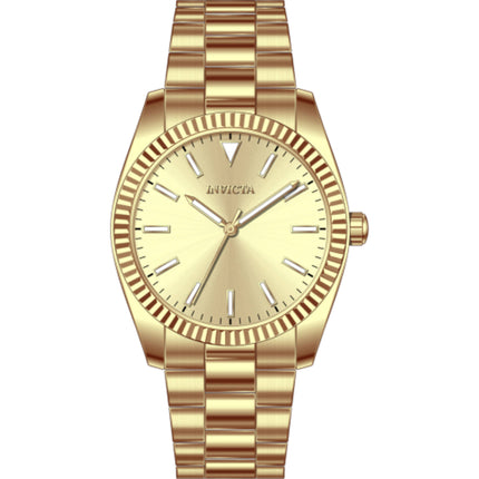 Invicta Men's Watch - Celestial Quartz Yellow Gold Stainless Steel Bracelet | 69245 ,