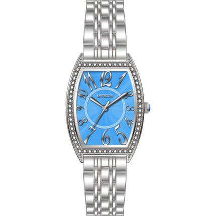 Invicta Women's Watch - Wildflower Quartz Blue Dial Silver Steel Bracelet | 69273 ,