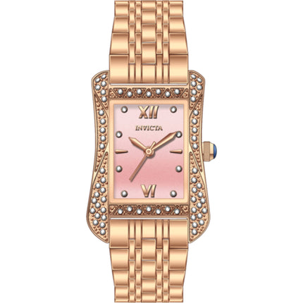 Invicta Women's Watch - Wildflower Quartz Pink Dial Rose Gold Tone Bracelet | 69284 ,