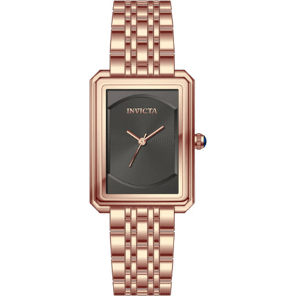 Invicta Women's Watch - Wildflower Quartz Charcoal Dial Rose Gold Bracelet | 69328 ,