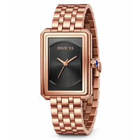 Invicta Women's Watch - Wildflower Quartz Charcoal Dial Rose Gold Bracelet | 69328 ,