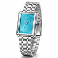 Invicta Women's Watch - Wildflower Quartz Blue Dial Silver Steel Bracelet | 69333 ,
