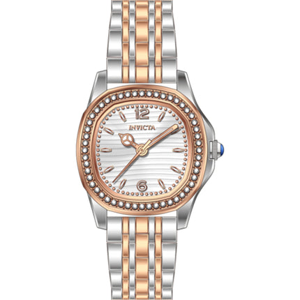 Invicta Women's Watch - Wildflower Quartz White Dial Two Tone Steel Bracelet | 69378 ,