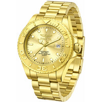 Invicta Men's Watch - Pro Diver Quartz Gold Dial Stainless Steel Bracelet | 69523 ,