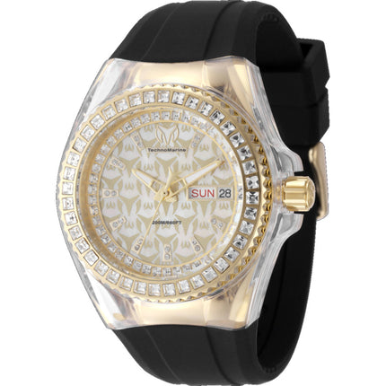 Technomarine Women's Watch - Cruise Monogram White Mother of Pearl Dial | TM-125038 ,