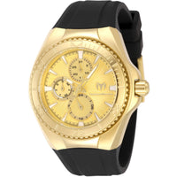 Technomarine Women's Watch - Cruise California Gold Dial Silicone Strap | TM-124022 ,