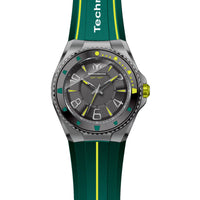 Technomarine Men's Watch - Racing Legends Quartz Black Dial Rubber Strap | TM-525010 ,