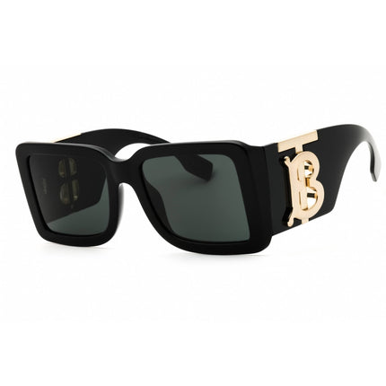 Burberry Women's Sunglasses - Black/Gold Oversized Full Rim Frame | 0BE4406U 300187 ,