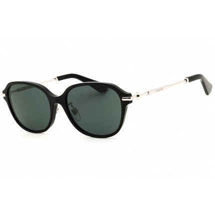 Burberry Women's Sunglasses - Black/Gold Acetate Oval Full Rim Frame | 0BE4429D 300187 ,
