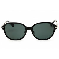 Burberry Women's Sunglasses - Black/Gold Acetate Oval Full Rim Frame | 0BE4429D 300187 ,