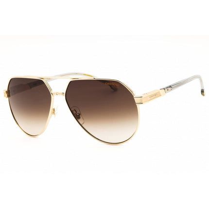 Carrera Men's Sunglasses - Gold Metal Aviator Shape Full Rim Frame | 1067/S 02F7 HA ,