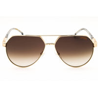 Carrera Men's Sunglasses - Gold Metal Aviator Shape Full Rim Frame | 1067/S 02F7 HA ,