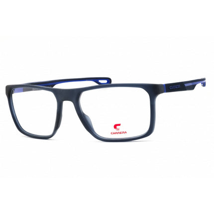 Carrera Men's Eyeglasses - Matte Blue Plastic Full Rim Square Frame | 4413 0FLL 00 ,
