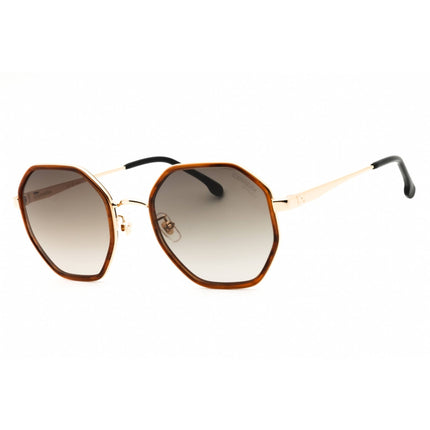 Carrera Women's Sunglasses - Brown Horn/Gold/Black Full Rim Frame | 3029/S 0EX4 HA ,