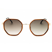 Carrera Women's Sunglasses - Brown Horn/Gold/Black Full Rim Frame | 3029/S 0EX4 HA ,