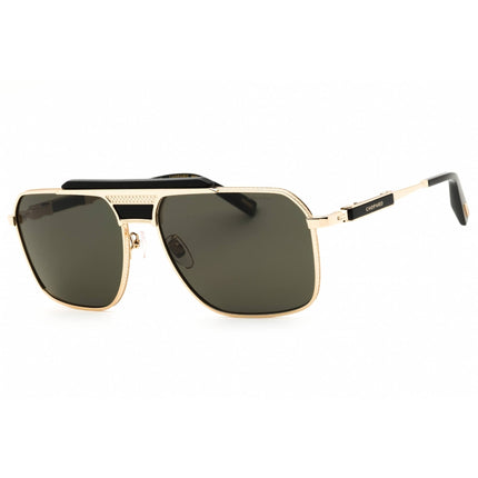 Chopard Men's Sunglasses - Shiny Rose Gold/Black Metal Full Rim Frame | SCHL31 300P ,