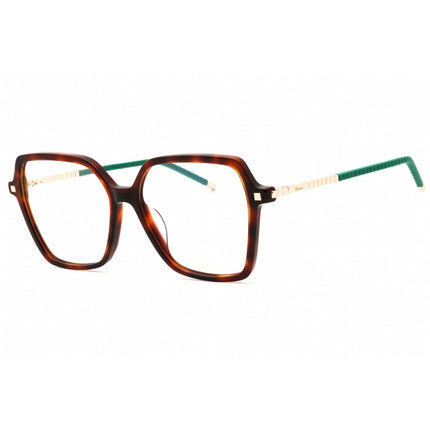 Chopard Women's Eyeglasses - Havana/Gold/Green Acetate/Metal Frame | VCH348M 09XW ,