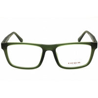 Coach Men's Eyeglasses - Transparent Military Green Acetate Frame | 0HC6263U 5786 ,