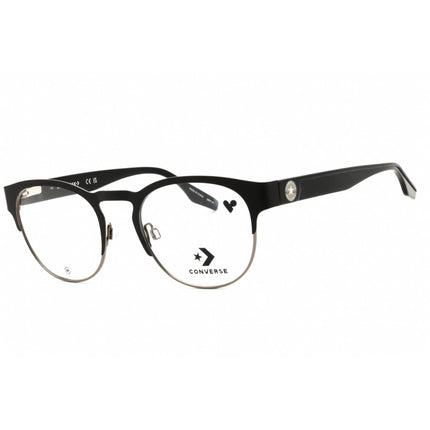 Converse Men's Eyeglasses - Matte Black/Gunmetal Metal Full Rim Frame | CV3026 001 ,