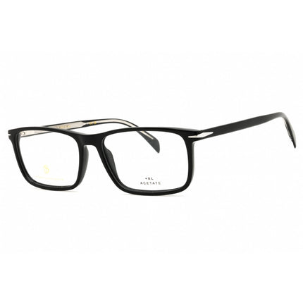 David Beckham Men's Eyeglasses - Black Plastic Full Rim Frame | DB 1019 0807 00 ,