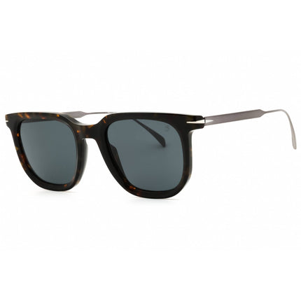 David Beckham Men's Sunglasses - Havana/Dark Ruthenium Frame | DB 7119/S 04HU IR ,